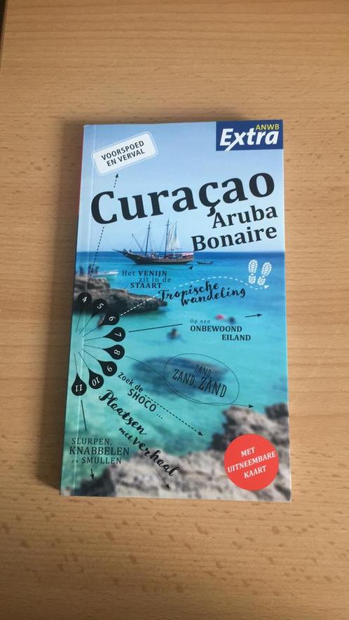 ANWB Extra - Curacao, Aruba en Bonaire, Boeken, Reisgidsen, Zo goed als nieuw, Reisgids of -boek, ANWB, Ophalen of Verzenden
