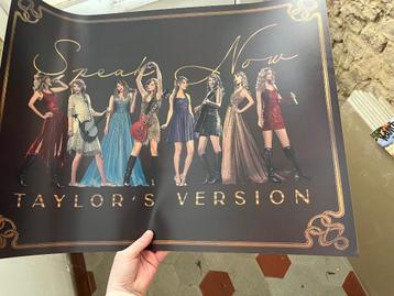 Taylor Swift Speak now lithograph 