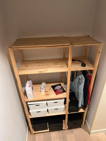 Grenen kast IKEA Ivar 134x50x226cm ZGAN - afbeelding 4 Grenen kast IKEA Ivar 134x50x226cm ZGAN - afbeelding 4