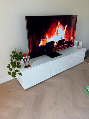 Ikea Bestä TV-meubel wit - afbeelding 2 Ikea Bestä TV-meubel wit - afbeelding 2
