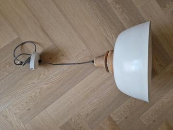 Grote witte hanglamp