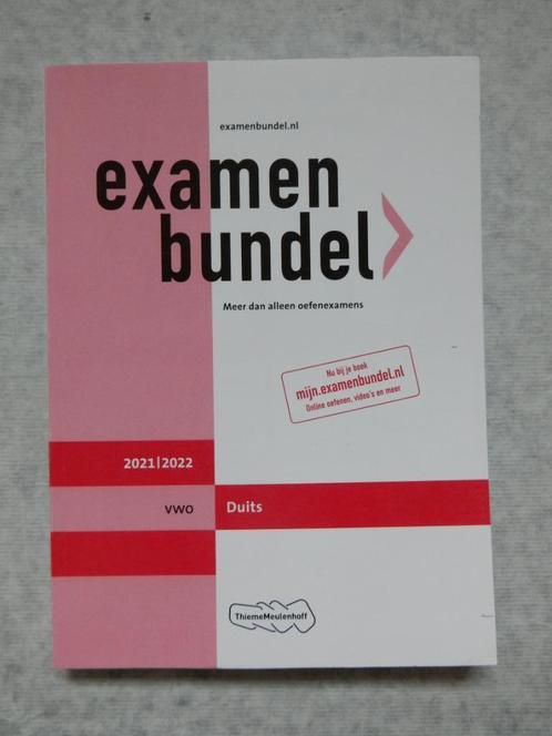Examenbundel  examentraining VWO Duits 2021 2022, Boeken, Schoolboeken, Zo goed als nieuw, Duits, VWO, Ophalen of Verzenden