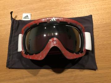 Adidas ID2 Red  skibril / skigoggle /cat.3/ rood / mannen
