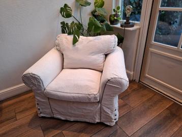 Comfortabele Ikea Ektorp fauteuil met wasbare hoes - afbeelding 1 Comfortabele Ikea Ektorp fauteuil met wasbare hoes - afbeelding 1