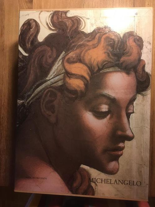 Michelangelo, Sixtijnse kapel, 2 delen, beperkte oplage, Boeken, Kunst en Cultuur | Beeldend, Zo goed als nieuw, Ophalen of Verzenden