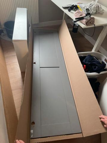 Ikea Pax Grimo deuren 6 stuks 50x195 cm grijs - afbeelding 4 Ikea Pax Grimo deuren 6 stuks 50x195 cm grijs - afbeelding 4