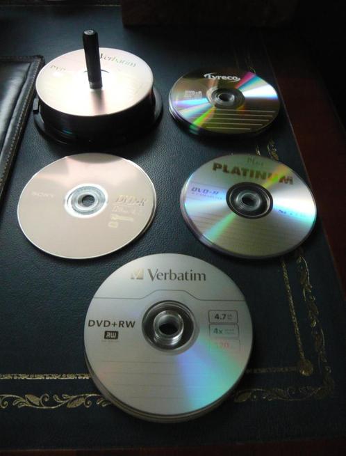 Spindle met 44 DVD (+R en +RW)  ongebruikt op spindel, Computers en Software, Beschrijfbare discs, Nieuw, Dvd, Op spindel, Ophalen of Verzenden
