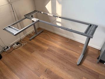 Ikea Galant Hoekbureau Grijs - In Hoogte Verstelbaar - afbeelding 6 Ikea Galant Hoekbureau Grijs - In Hoogte Verstelbaar - afbeelding 6