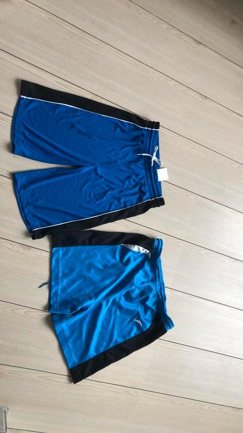 134 140 sportbroek kobalt blauw jongen meisjes zwart broekje, Kinderen en Baby's, Kinderkleding | Maat 134, Gebruikt, Jongen of Meisje