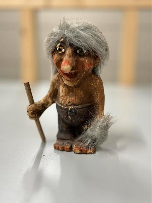 Vintage trollen popje Nyform made in Norway trol trollen pop, Verzamelen, Beelden en Beeldjes, Zo goed als nieuw, Fantasy, Ophalen of Verzenden