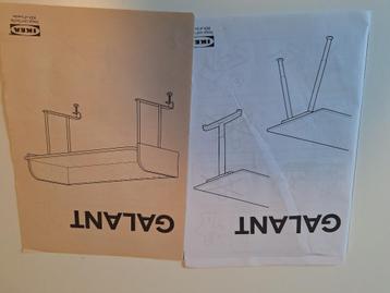 Groot burau ikea galant hoekmodel met opzetstuk 160x120 - afbeelding 3 Groot burau ikea galant hoekmodel met opzetstuk 160x120 - afbeelding 3