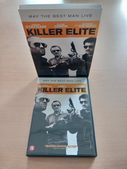 Killer elite met sleeve. Jason Statham & Clive Owen. 5=4, Cd's en Dvd's, Dvd's | Actie, Zo goed als nieuw, Actiethriller, Vanaf 16 jaar