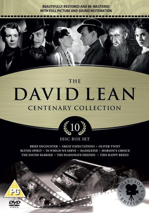 The David Lean Centenary Collection (10DVD box), Cd's en Dvd's, Dvd's | Klassiekers, Zo goed als nieuw, 1940 tot 1960, Ophalen of Verzenden