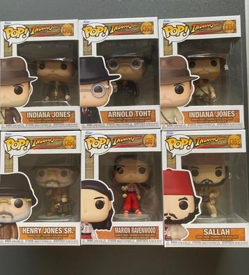 Indiana Jones POP! Movies Vinyl Figures 9cm