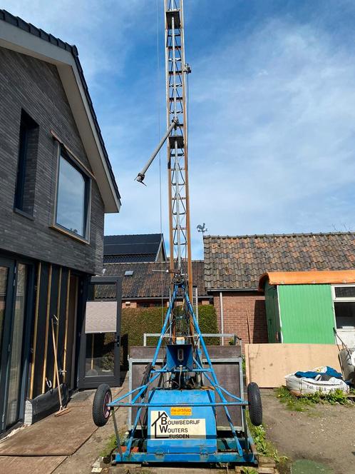 Pannenlift, Bouwlift 8 meter staat in Hoevelaken, Doe-het-zelf en Verbouw, Bouwliften, Zo goed als nieuw, Bouwlift, Ophalen of Verzenden