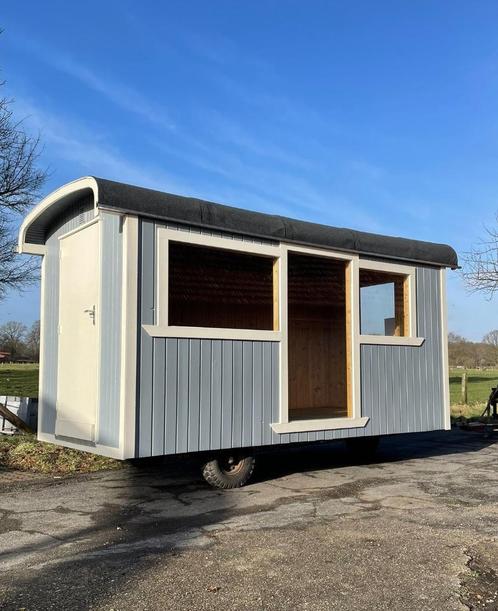 NIEUW! TE KOOP! Pipowagen / Tiny House / Mantelzorgwoning, Doe-het-zelf en Verbouw, Bouwketen en Schaftketen, Nieuw, Ophalen of Verzenden