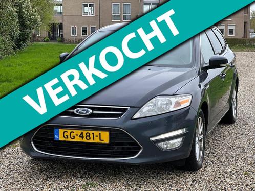 Ford Mondeo Wagon 2.0 TDCi Titanium Leer, Auto's, Ford, Bedrijf, Te koop, Mondeo, ABS, Airbags, Airconditioning, Centrale vergrendeling