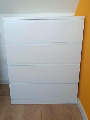 Ikea MALM Ladekast - 4 Lades - 80x100cm - afbeelding 1 Ikea MALM Ladekast - 4 Lades - 80x100cm - afbeelding 1