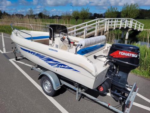 Prachtige Aquamar consoleboot 50pk Tohatsu  !!, Watersport en Boten, Sloepen, Zo goed als nieuw, 30 tot 50 pk, 3 tot 6 meter, Buitenboordmotor