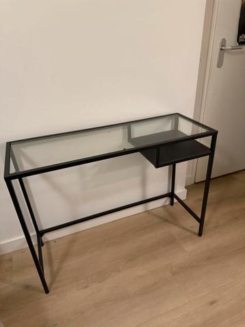 IKEA VITTSJÖ Laptoptafel - Zwart - 100x36cm - afbeelding 2 IKEA VITTSJÖ Laptoptafel - Zwart - 100x36cm - afbeelding 2