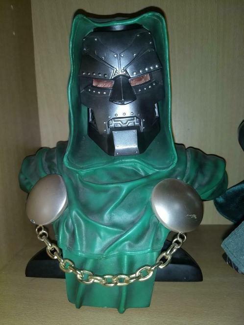 Sideshow Collectibles. Bust. Dr doom, Verzamelen, Beelden en Beeldjes, Gebruikt, Fantasy, Ophalen of Verzenden