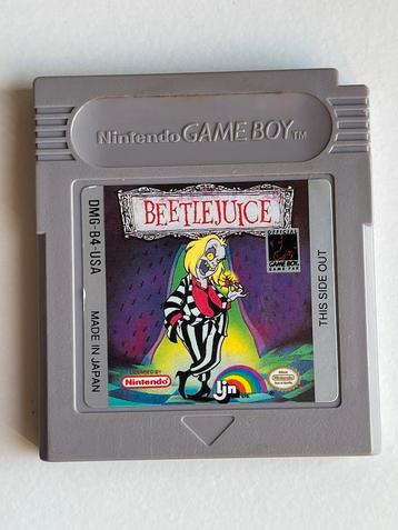 Beetlejuice Nintendo Game Boy (zeldzaam spel)