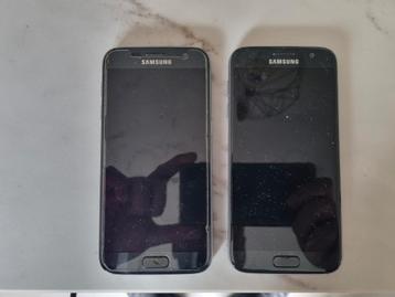 2x Samsung Galaxy s7 moederbord defect