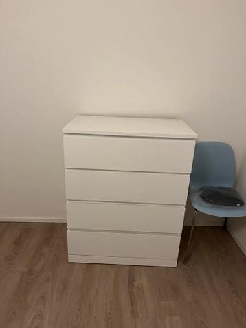 IKEA Malm ladekast - wit - 4 lades - afbeelding 1 IKEA Malm ladekast - wit - 4 lades - afbeelding 1