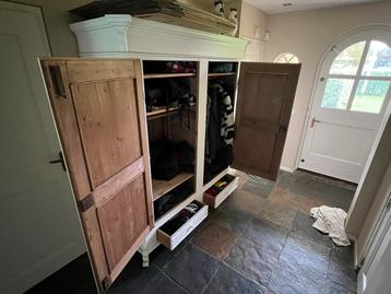 Mooie Biedermeier kledingkast - 2.00x1.70x0.60 - afbeelding 3 Mooie Biedermeier kledingkast - 2.00x1.70x0.60 - afbeelding 3