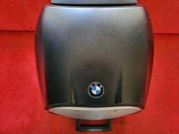 Erg mooie topkoffer BMW 28L, rugsteun, slot op maat gemaakt.