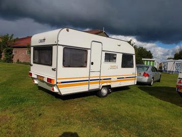 Caravan Chateau 434 Caratt +mover, voortent en fietsdrager