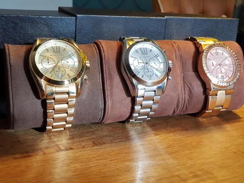 3 prachtige Michael Kors (MK) dames horloges, Sieraden, Tassen en Uiterlijk, Horloges | Dames, Zo goed als nieuw, Overige merken