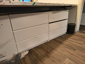 2x Ikea Malm ladekasten - Atelier gebruikt - afbeelding 1 2x Ikea Malm ladekasten - Atelier gebruikt - afbeelding 1
