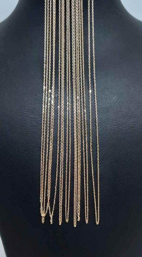 gouden ketting 14kt, Sieraden, Tassen en Uiterlijk, Kettingen, Nieuw, Goud, Goud, Ophalen of Verzenden