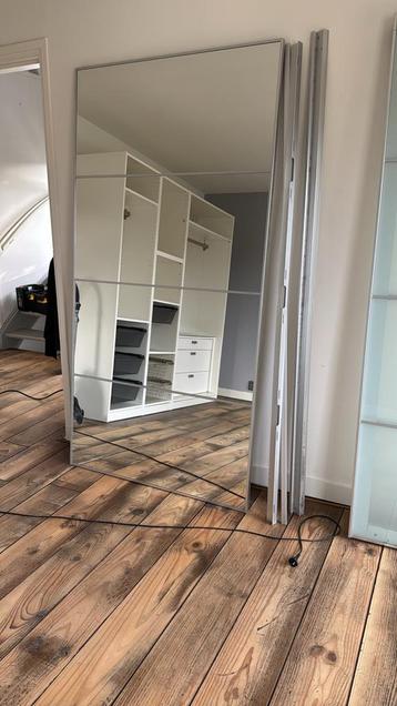 IKEA Pax Schuifdeuren Spiegel/Glas + Rail - afbeelding 4 IKEA Pax Schuifdeuren Spiegel/Glas + Rail - afbeelding 4