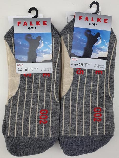 NIEUWE Falke Heren Go 2 Golf sokken Creme 2 Paar 44 - 45, Kleding | Heren, Sokken en Kousen, Nieuw, Maat 43 t/m 46, Overige kleuren
