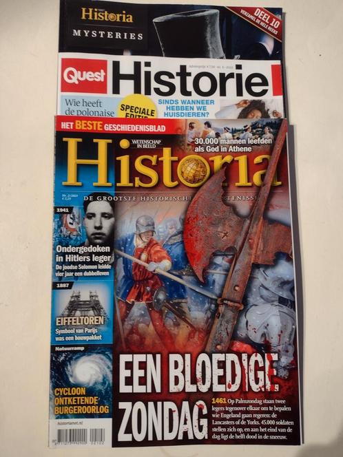 tijdschrift Historie 6-22 / Historia 2-21 + 4-20, Boeken, Tijdschriften en Kranten, Zo goed als nieuw, Ophalen of Verzenden