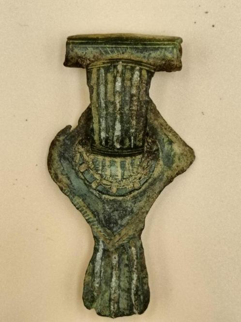 5074 - 1e - 3e eeuw  - Romeins Gallische distel fibula, Antiek en Kunst, Antiek | Overige Antiek, Ophalen of Verzenden
