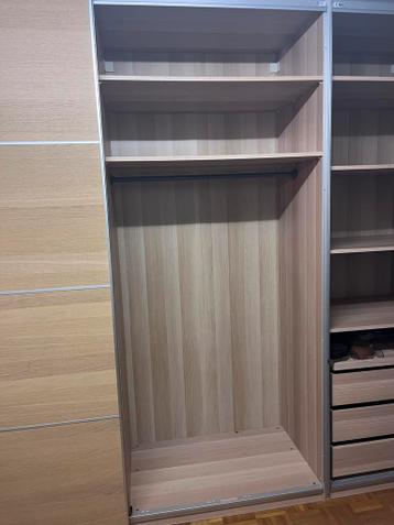 Grote IKEA PAX kledingkast met schuifdeuren - 500x236 cm - afbeelding 4 Grote IKEA PAX kledingkast met schuifdeuren - 500x236 cm - afbeelding 4
