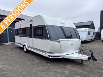 Hobby De Luxe 545 KMF bj.2020, STAPELBED en VOORTENT!!!