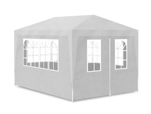 Feesttent Paviljoen Partytent Wit 3 x 4 m GRATIS VERZENDING!, Tuin en Terras, Partytenten, Nieuw, Partytent, 2 meter of meer, Minder dan 5 meter