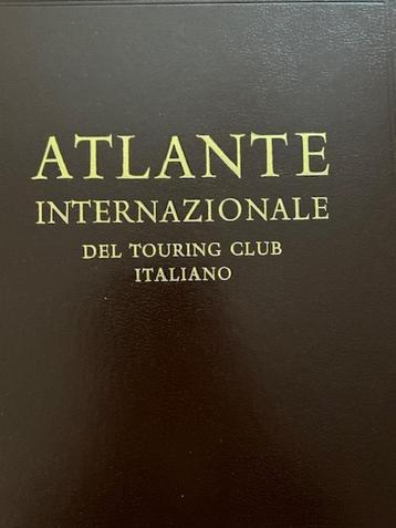 Grote Internationale atlas en aparte namenindex - Italiaans