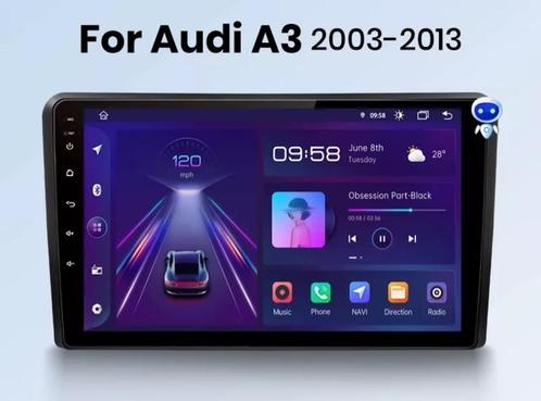 Audi A3 9inch Android 12 autoradio radio Bluetooth CARPLAY, Auto diversen, Autoradio's, Nieuw, Ophalen of Verzenden