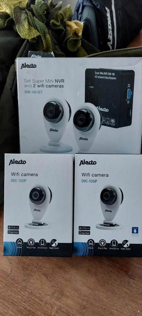 Alecto wifi camera set, Audio, Tv en Foto, Videobewaking, Zo goed als nieuw, Ophalen of Verzenden