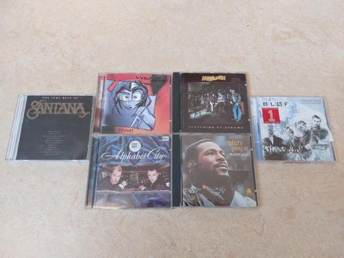 CD's: Marillion, Marvin Gaye, Blof, Santana e.a., Cd's en Dvd's, Cd's | Rock, Zo goed als nieuw, Poprock, Ophalen of Verzenden