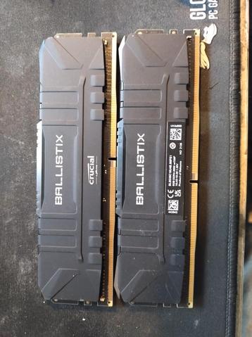 Crucial Ballistic 2x8gb 3600mhz DDR4