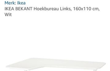 IKEA BEKANT Hoekbureau Links - Wit - afbeelding 1 IKEA BEKANT Hoekbureau Links - Wit - afbeelding 1