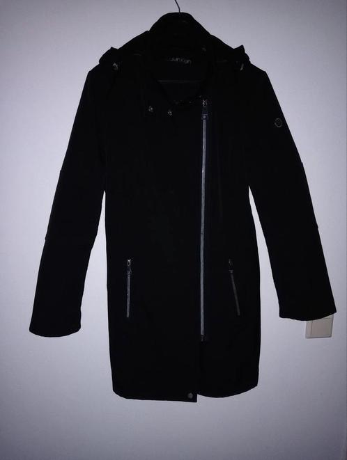 Zwarte Halflange dames jas van Calvin Klein maat XL z.g.a.n, Kleding | Dames, Jassen | Winter, Zo goed als nieuw, Maat 46/48 (XL) of groter