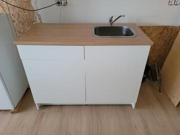 3x Ikea Knoxhult keukendelen, wit/eiken motief - afbeelding 7 3x Ikea Knoxhult keukendelen, wit/eiken motief - afbeelding 7