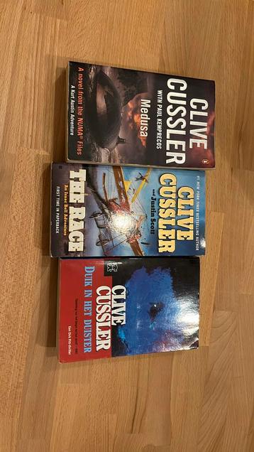 3x clive cussler and